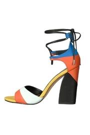  Multi Colored Wrap Up Heel