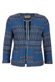  Blue Printed Blazer