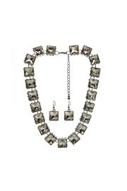  Square Cut Necklace-set