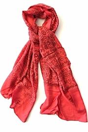  Orange Om Scarf