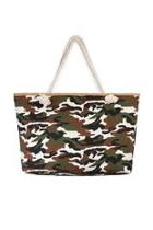  Camouflage Print Tote