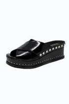  Black Studded Slide