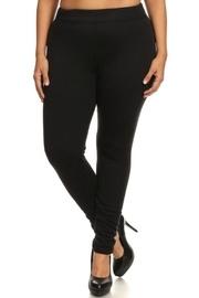  Plus-sized Faux-fur-lined Leggings