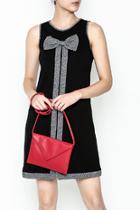  Bow Tie Herringbone Dress