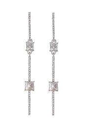  Stone Bar Earrings