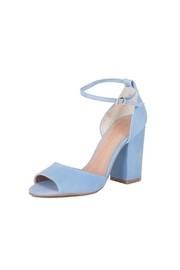  Blue Suede Sandals