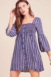  Smocked Off-shoulder Dress