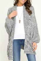  Noah Open Cardigan