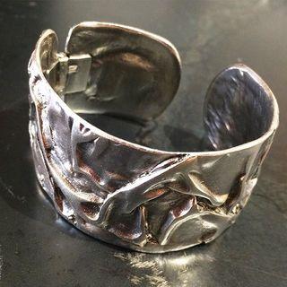  Silver Metal Cuff