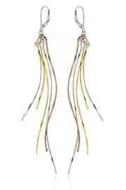  Tri-tone Wave Earrings