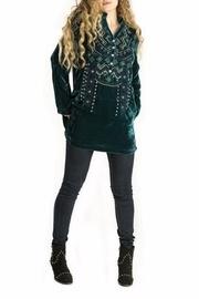  Velvet Tunic Top
