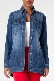  Hi-low Shirt Jacket