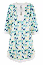  Geometric Lace Dress