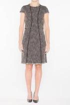  Cap Tweed Dress