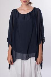  Navy Boxy Tunic