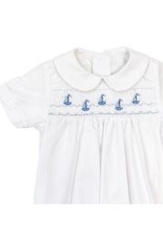  Smocked Sailboats Sack-gown