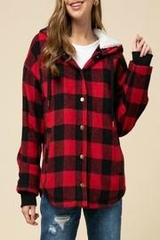  Gingham Print Jacket