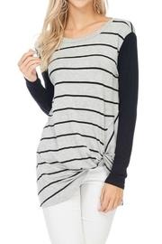  Striped Knot Tunic
