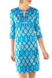  Haveli Split Neck Dress