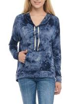  Navy Tie Dye Hoodie