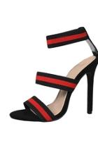  Red Stripe Heels