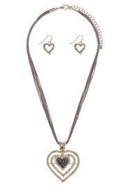  Crystal Encrusted Necklace