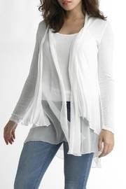  White Drapey Jacket