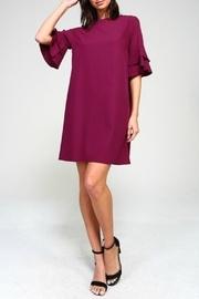  Magenta Shift Dress
