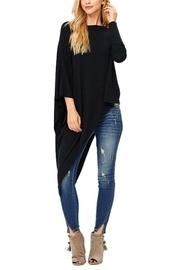  Asymmetrical Hem Sweater