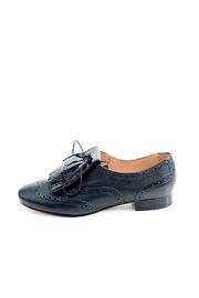 Handmade Blue Italian Brogue