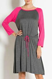 Fucshia Sleeve Dress