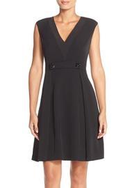  Embellished Crepe Dress