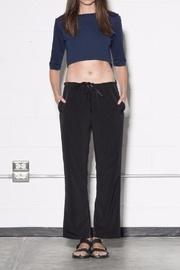  Black Straight Trousers