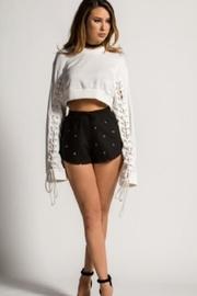  Laced Up Pullover