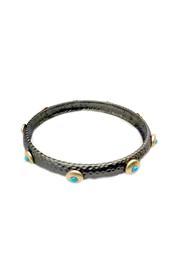  Turquoise Gunmetal Bangle