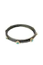  Turquoise Gunmetal Bangle