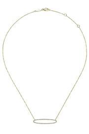  Diamond Oblong Necklace