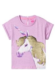  Flip Sequin Unicorn Graphic Tee