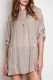  Solid Shift Tunic