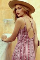  Ruffle Hem Maxi Dress