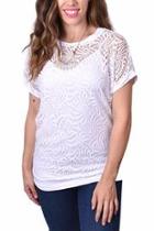  Open Weave Layered Top
