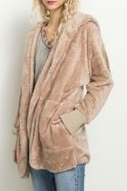  Taupe Sherpa Jacket