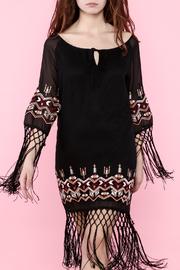  Fringed Aztec Dress