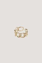  Fania Link Ring Brass