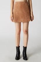  Sexy Suede Skirt