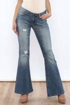  Distressed Bell Bottoms