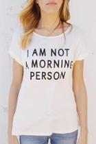  Morning Person Tee