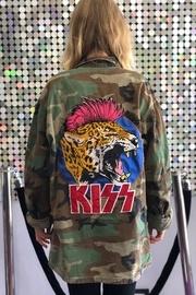  Kiss Patch Vintage-army-jacket