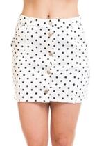  Polka-dot Mini Skirt