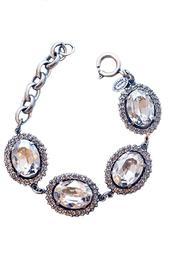  Silver Crystal Bracelet